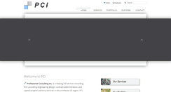 Desktop Screenshot of pci-engineers.com